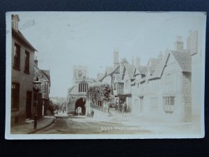 Warwickshire WARWICK Westgate c1918 RP Postcard