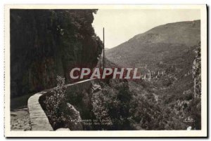 Old Postcard Gorges Du Loup Gorge Road