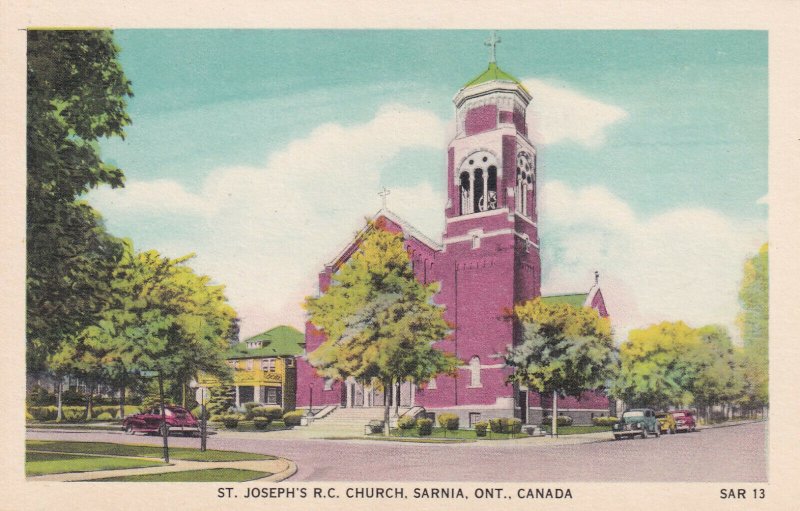 SARNIA, Ontario, Canada, 1900-1910s; St. Joseph's R.C. Church