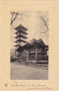 Belgium Brussels Laeken La Tour Japonaise vue de l'avenue Van Praet