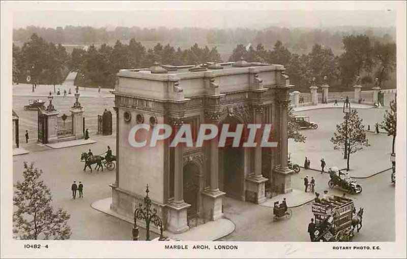 Postcard Old Marble Arch London