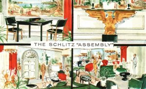 Vintage Postcard The Schlitz Brewery Assembly Home Of Beer Milwaukee Wisconsin