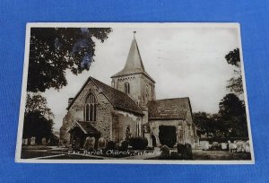 Vintage Postcard The Parish Church Ewhurst