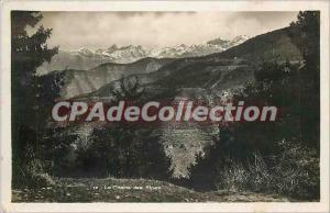 Postcard Old chain of the Alps