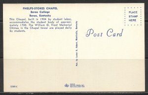 Kentucky, Berea - Phelps-Stokes Chapel - [KY-043]