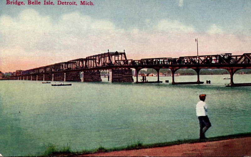 Michigan Detroit Belle Isle Bridge