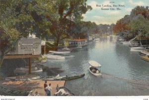 KANSAS CITY , Missouri , 00-10s ; Boat Landing , Blue River