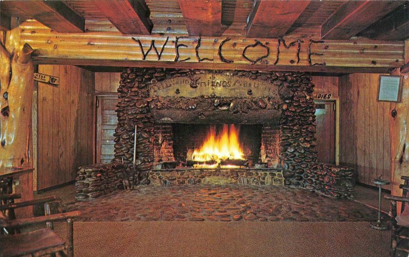 BRYCE CANYON, UT Utah  RUBY'S INN~GAS STATION & FIREPLACE Roadside TWO Postcards