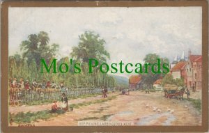 Kent Postcard - Hop Picking, Laddingford - Awhead RS28087