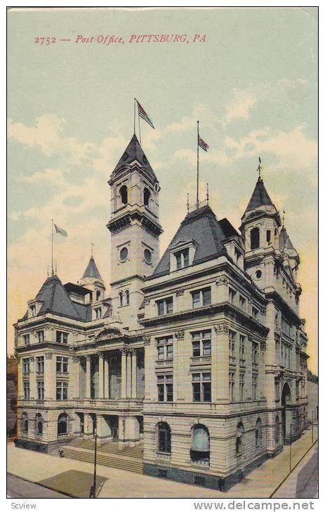 Post Office, Pittsburg, Pennsylvania, 00-10s