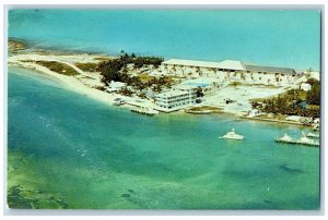 Bimini in the Bahamas Postcard Avis Bimini Club and Hotel c1950's Unposted