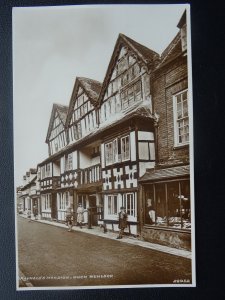 Shropshire MUCH WENLOCK Raynald's Mansion - Old RP Postcard by R.M.& S Ltd