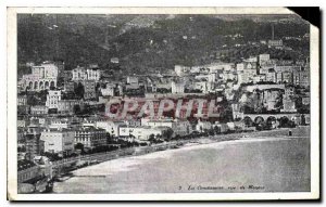 Old Postcard View of Monaco La Condamine