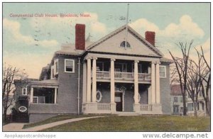 Massachusetts Brockton Commercial Club House 1915