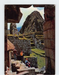 Postcard Window of the Snakes Machu Picchu Peru