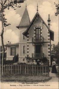 CPA SAUJON-Villa-Les Roses-Parc du Docteur Dubois (45434)