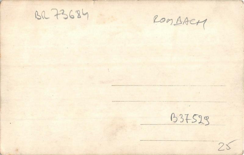BR73684 kreuzet karl hotel angel  real photo rombach switzerland