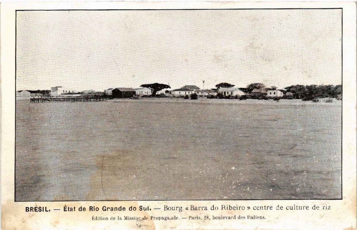 Cpa Ak Etat De Rio Grande Do Sul Bourg Barra Do Ribeiro Brazil 6220 Other Unsorted Postcard Hippostcard