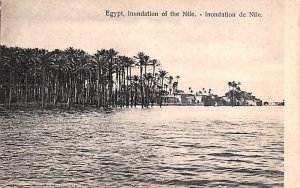 Inundation of the Nile Egypt, Egypte, Africa Unused 