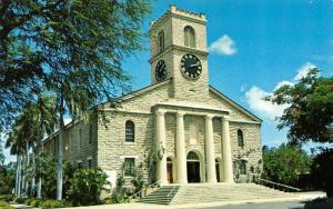 HONOLULU, HI Hawaii  KAWAIAHAO CHURCH~Built 1820 CLOCK TOWER Chrome Postcard