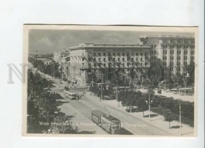 433215 USSR Rostov-on-Don Karl Marx Avenue Friedrich Engels Street trams 1961 