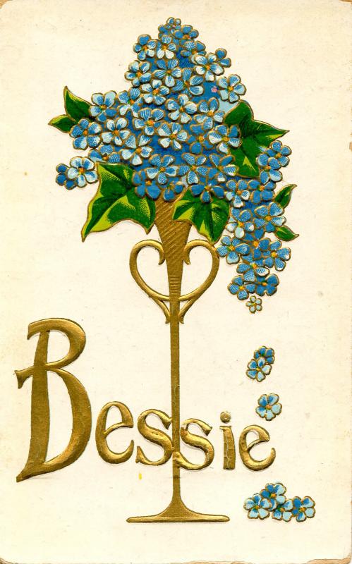 First Name Greeting - Bessie