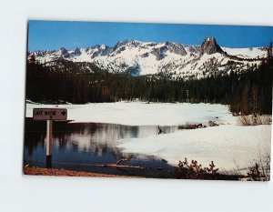 Postcard Spring Thaw, Mammoth Lakes, California