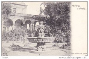 Fountain, Pozdrav z Prahy!, Czech Republic, PU-1907