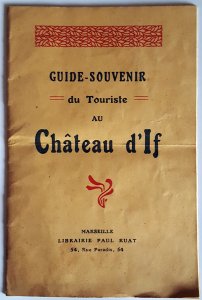 VINTAGE POSTCARDS PACK AND SOUVENIR-GUIDE OF CHATEAU D'IF (MARSEILLE)