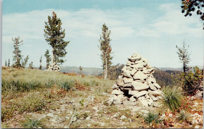 'Indian Post Office' Lolo Trail Idaho Lewis & Clark Expedition Postcard H16