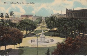 HAVANA , Cuba , PU-1912 ; Indian Park