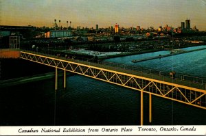 Canada Toronto Canadian National Exhibition From Ontario Place 1973