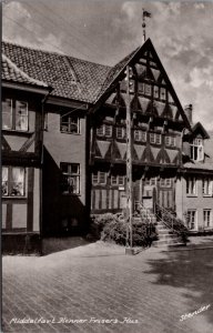 Denmark Middelfart Henner Friisers Hus Vintage Postcard C004