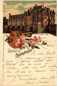 CPA AK LITHO Chateau de CHENONCEAUX - Souvenir (987739)