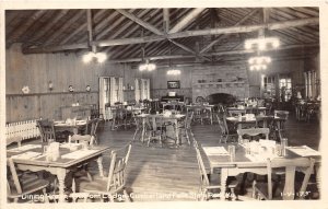 J42/ Cumberland Falls Park Kentucky RPPC Postcard c50s Interior Dupont Lodge 259