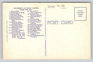 University of Texas   Austin  Texas   Postcard