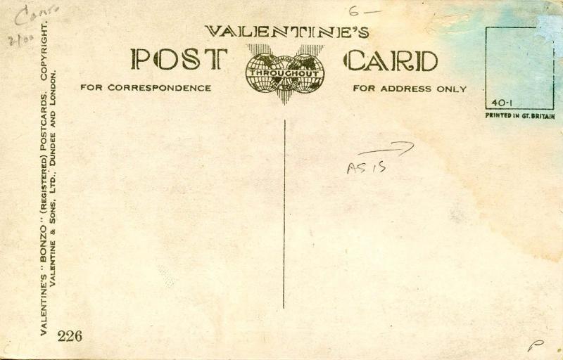 Comic - Bonzo Comic Dog Series (Valentine & Sons) Artist: G E Studdy