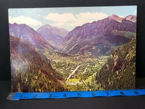 Western Colorado Rockies Rocky Mountains 1960s Postcard Oversized