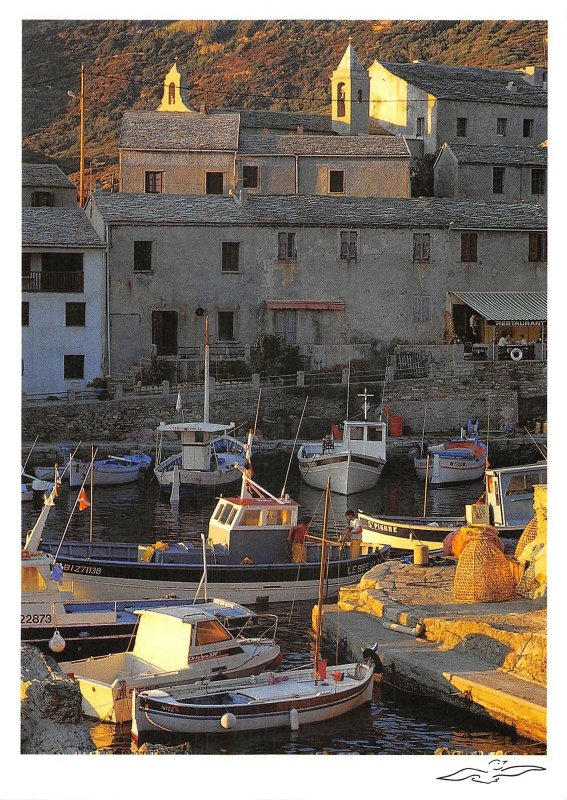 B110293 France Le Cap Corse Centuri Port Harbour Boats