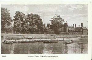 Middlesex Postcard - Hampton Court Palace - From The Thames - Ref TZ6521