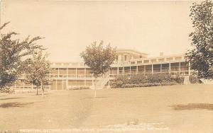 Greenwood Mtn. ME Reception Cottage Western Maine Sanitorium RPPC Postcard