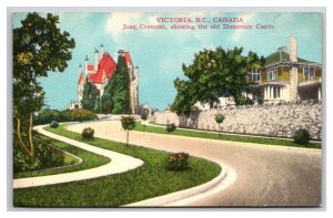 Joan Crescent Dunsmuir Circle Victoria BC Canada UNP DB Postcard Z10