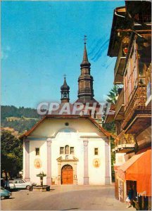 Modern Postcard Saint Gervais (Haute Savoie) The Church