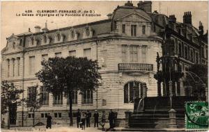 CPA CLERMONT-FERRAND La Caisse d'Epargne et la Fontaine d'Amboise (409417)