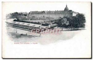 Paris Old Postcard Les Invalides The front