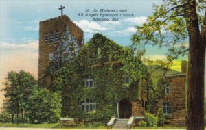 Church St Michael's and All Angels Episcopal Church Anniston Alabama Cur...