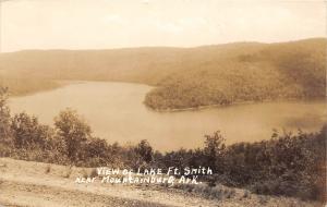 Arkansas AR Postcard c1930s LAKE FORT SMITH Mountainburg Real Photo RPPC