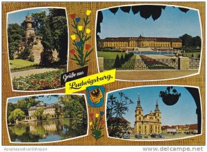 Greetings Gruesse Aus Ludwigsburg Multi View