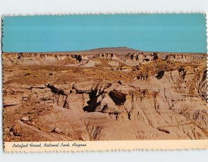 Postcard Blue Mesa, Petrified Forest, National Park, Arizona