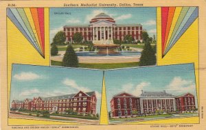 Postcard Southern Methodist University Dallas Texas TX